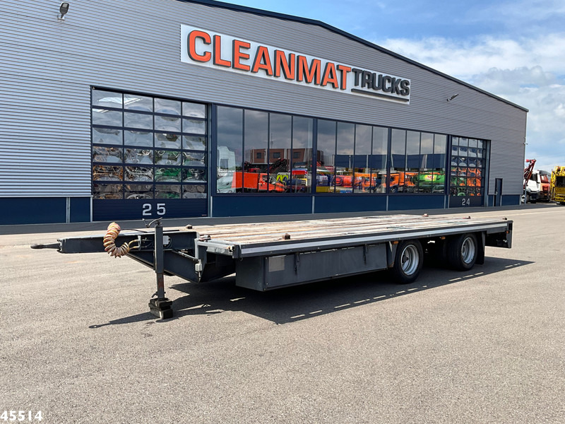 DRACO DAMT 1600 2-assige vlakke aanhangwagen - Remolque plataforma/ Caja abierta: foto 1 DRACO DAMT 1600 2-assige vlakke aanhangwagen - Remolque plataforma/ Caja abierta: foto 1