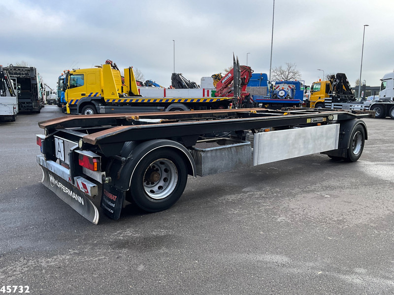 Huffermann 2-assige container aanhangwagen - Remolque portacontenedore/ Intercambiable: foto 4 Huffermann 2-assige container aanhangwagen - Remolque portacontenedore/ Intercambiable: foto 4