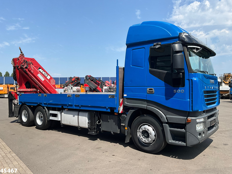 Camión grúa Iveco Stralis 500 6x4 MKG 54 Tonmeter laadkraan: foto 8