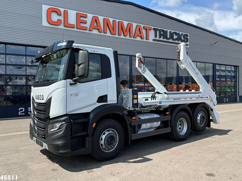 Iveco X-WAY AD280X42Y Retarder Meiller 16 ton portaalarmsysteem NEW and UNUSED! - Camión portacontenedor de cadenas: foto 2 Iveco X-WAY AD280X42Y Retarder Meiller 16 ton portaalarmsysteem NEW and UNUSED! - Camión portacontenedor de cadenas: foto 2