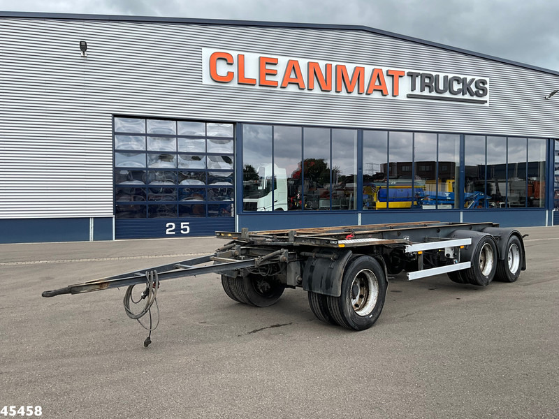 Ligthart 3-assige container aanhangwagen - Remolque portacontenedore/ Intercambiable: foto 1 Ligthart 3-assige container aanhangwagen - Remolque portacontenedore/ Intercambiable: foto 1