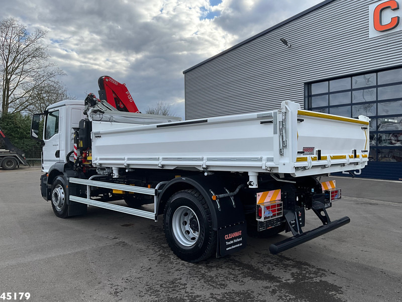 Camión volquete, Camión grúa nuevo MAN TGM 18.320 Euro 6 Fassi 13 Tonmeter laadkraan NEW AND UNUSED!: foto 7