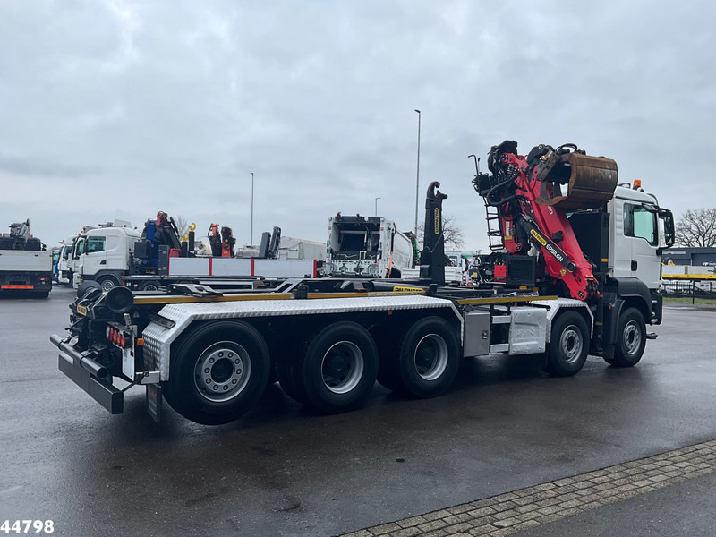 MAN TGS 35.460 10x4 Euro 6 Palfinger 20 Tonmeter Z-kraan - Camión multibasculante, Camión grúa: foto 4 MAN TGS 35.460 10x4 Euro 6 Palfinger 20 Tonmeter Z-kraan - Camión multibasculante, Camión grúa: foto 4