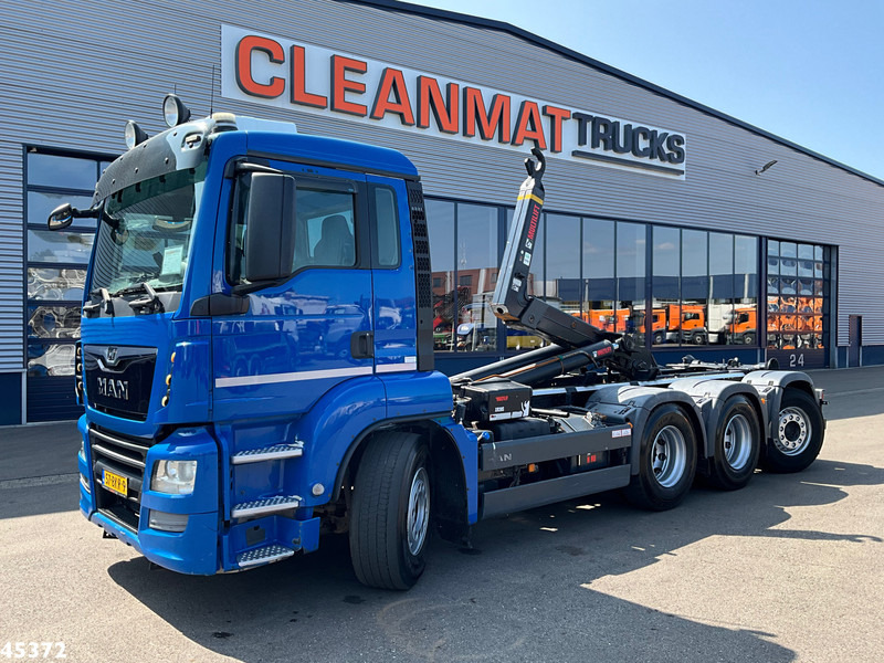 MAN TGS 36.460 8x4 Euro 6 Hiab 30 Ton haakarmsysteem - Camión multibasculante: foto 1 MAN TGS 36.460 8x4 Euro 6 Hiab 30 Ton haakarmsysteem - Camión multibasculante: foto 1