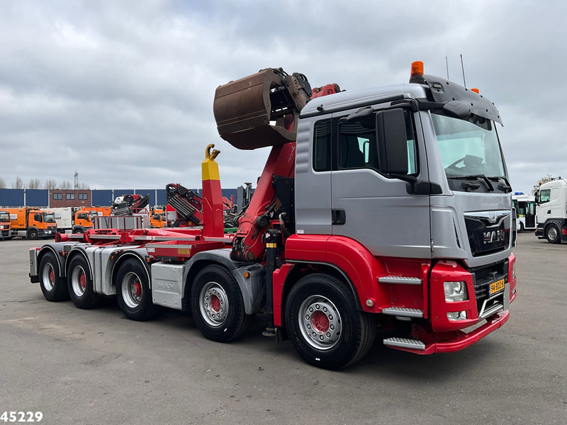 MAN TGS 41.440 10x4 Euro 6 Palfinger 17 Tonmeter Z-kraan - Camión multibasculante, Camión grúa: foto 5 MAN TGS 41.440 10x4 Euro 6 Palfinger 17 Tonmeter Z-kraan - Camión multibasculante, Camión grúa: foto 5