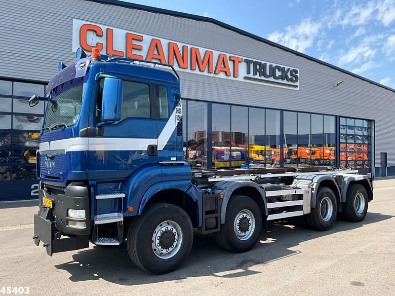 MAN TGS 43.440 8x8 HTS 30 Ton containersysteem - Camión con equipo de cable: foto 2 MAN TGS 43.440 8x8 HTS 30 Ton containersysteem - Camión con equipo de cable: foto 2