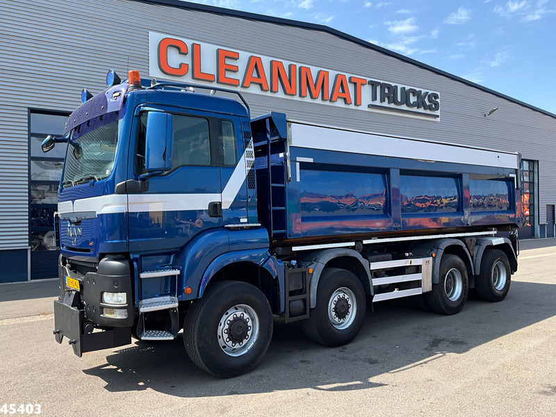 MAN TGS 43.440 8x8 HTS 30 Ton containersysteem + Vossebelt 20m³ container - Camión con equipo de cable: foto 1 MAN TGS 43.440 8x8 HTS 30 Ton containersysteem + Vossebelt 20m³ container - Camión con equipo de cable: foto 1