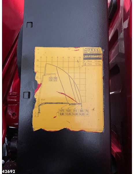 Camión grúa MAN TGX 28.440 Euro 6 Fassi 23 Tonmeter laadkraan + Fly-Jib: foto 12