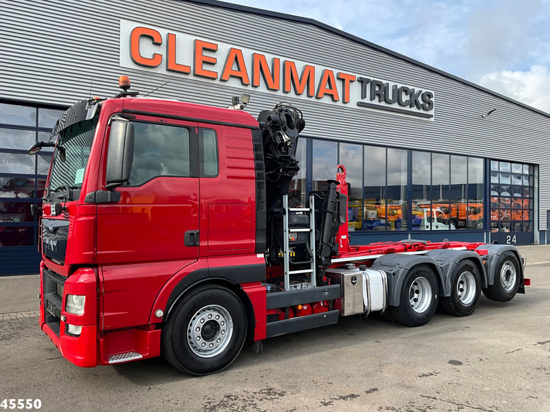MAN TGX 35.480 8x4 Euro 6 Hiab 28 Tonmeter laadkraan - Camión multibasculante, Camión grúa: foto 2 MAN TGX 35.480 8x4 Euro 6 Hiab 28 Tonmeter laadkraan - Camión multibasculante, Camión grúa: foto 2