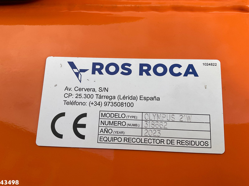 Camión de basura Mercedes-Benz Actros 2533 Terberg RosRoca 21m³: foto 17