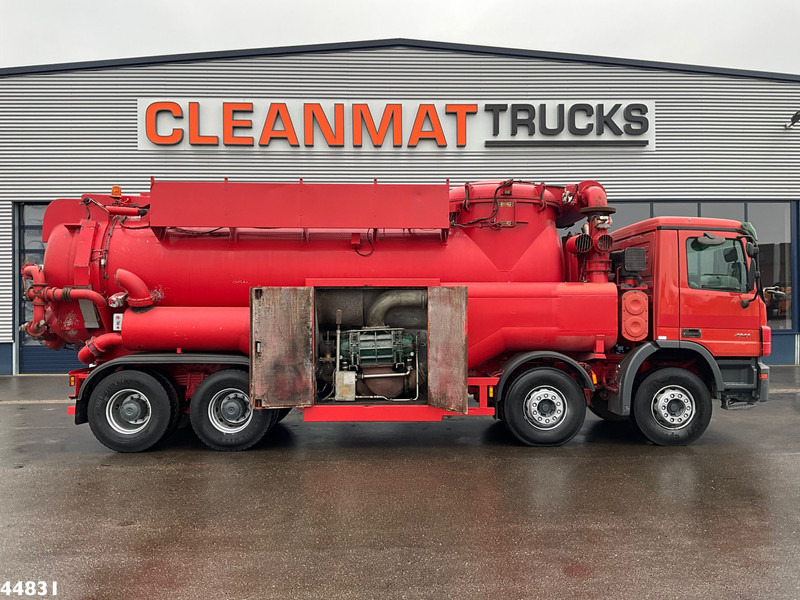 Mercedes-Benz Actros 4141 8x4 RVS Naaktgeboren drogestoffen Just 99.291 km! - Limpieza de alcantarillado: foto 4 Mercedes-Benz Actros 4141 8x4 RVS Naaktgeboren drogestoffen Just 99.291 km! - Limpieza de alcantarillado: foto 4