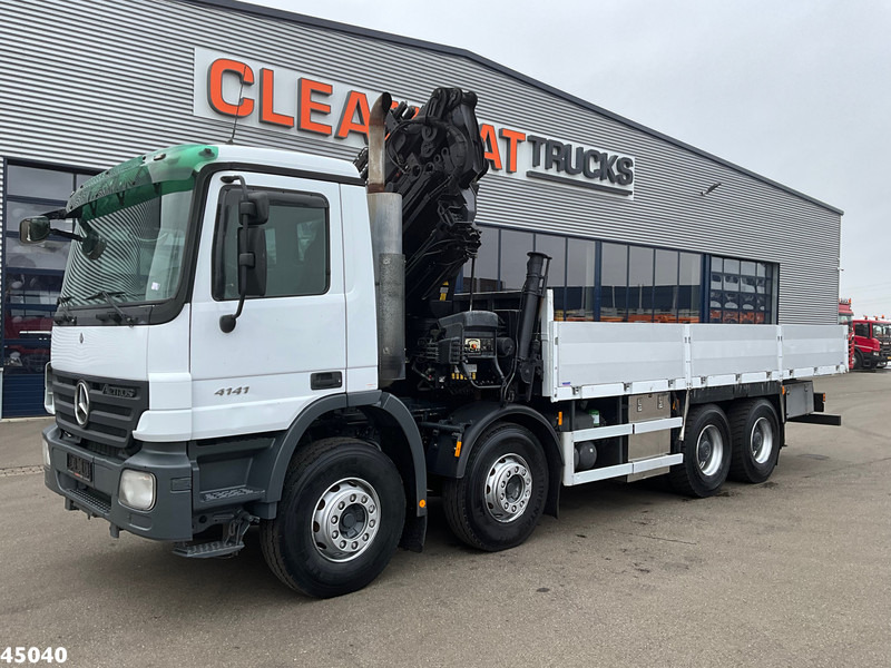 Mercedes-Benz Actros 4141 8x4 manual Hiab 32 Tonmeter laadkraan + Fly-jib - Camión grúa: foto 2 Mercedes-Benz Actros 4141 8x4 manual Hiab 32 Tonmeter laadkraan + Fly-jib - Camión grúa: foto 2