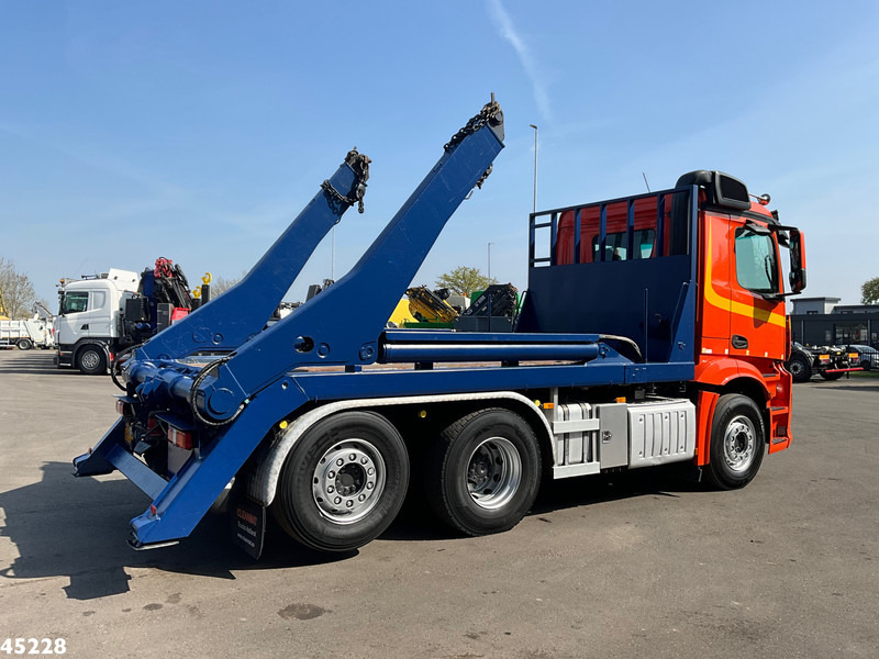 Mercedes-Benz Antos 2542 6x2 Euro 6 Hyva 18 portaalarmsysteem - Camión portacontenedor de cadenas: foto 5 Mercedes-Benz Antos 2542 6x2 Euro 6 Hyva 18 portaalarmsysteem - Camión portacontenedor de cadenas: foto 5