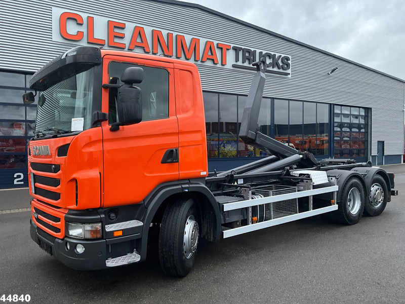 Scania G 400 Retarder VDL 21 Ton haakarmsysteem - Camión multibasculante: foto 1 Scania G 400 Retarder VDL 21 Ton haakarmsysteem - Camión multibasculante: foto 1