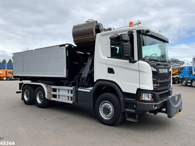 Scania G 410 6x6 Euro 6 Palfinger 17 Tonmeter Z-kraan - Camión volquete, Camión grúa: foto 5 Scania G 410 6x6 Euro 6 Palfinger 17 Tonmeter Z-kraan - Camión volquete, Camión grúa: foto 5