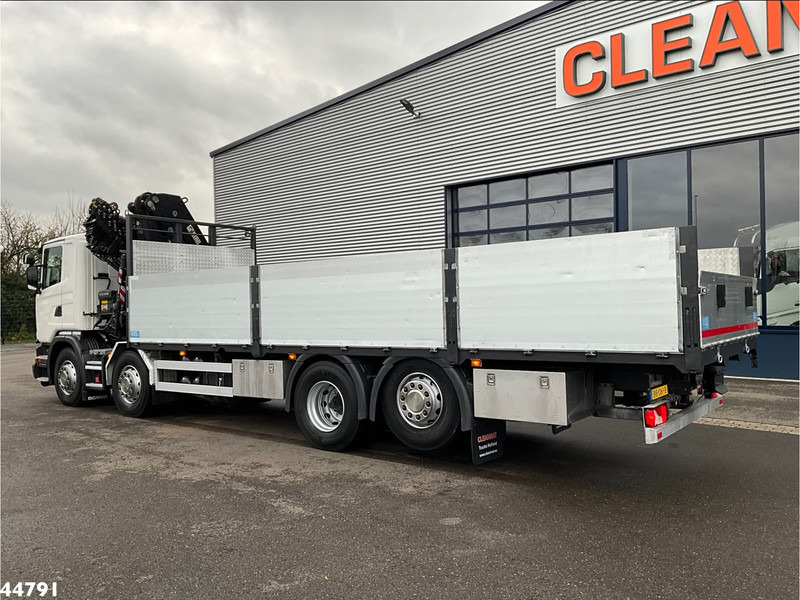 Camión grúa Scania G 450 8x2 Euro 6 Hiab 32 Tonmeter laadkraan Just 114.221 km!: foto 7