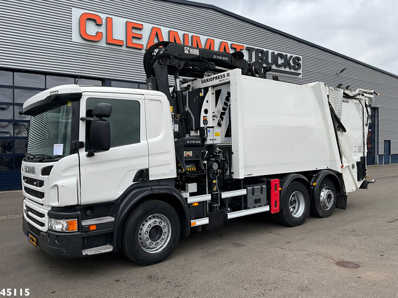 Scania P 250 Euro 6 Hiab 21 Tonmeter laadkraan Just 146.000 km! - Camión de basura: foto 2 Scania P 250 Euro 6 Hiab 21 Tonmeter laadkraan Just 146.000 km! - Camión de basura: foto 2