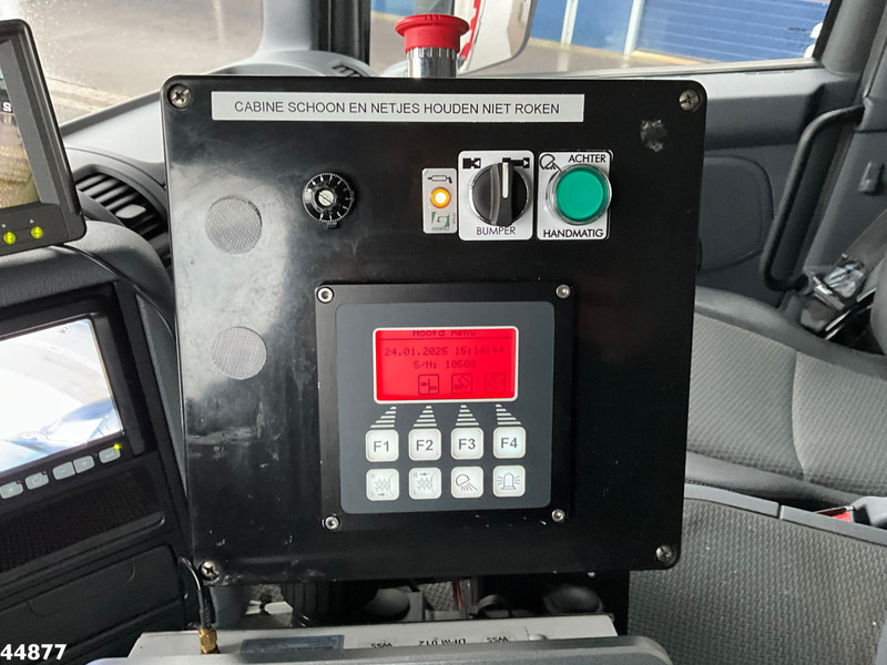 Camión de basura Scania P 280 Euro 6 Translift zijlader Just 163.656 Km!: foto 18