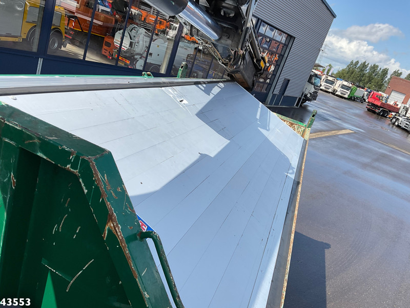 Camión volquete, Camión grúa Scania P 410 8x4 Euro 6 HMF 18 Tonmeter laadkraan: foto 15