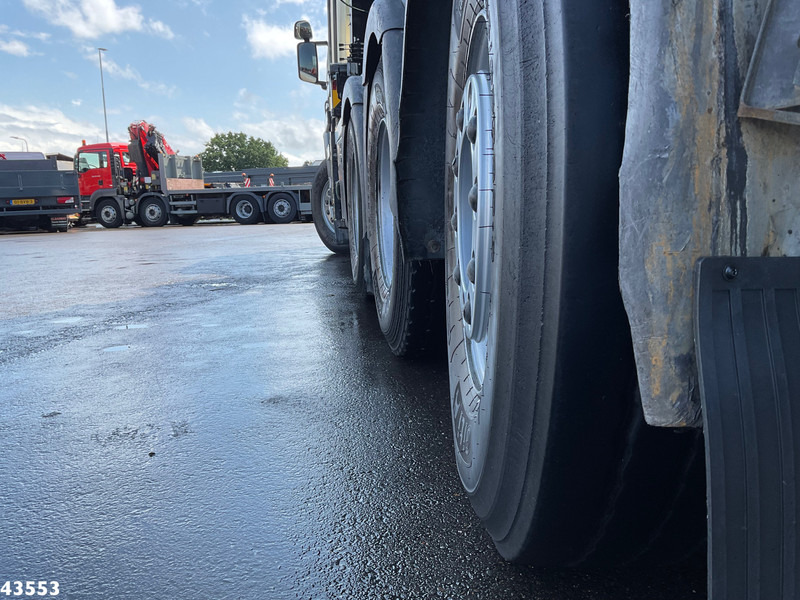 Camión volquete, Camión grúa Scania P 410 8x4 Euro 6 HMF 18 Tonmeter laadkraan: foto 11