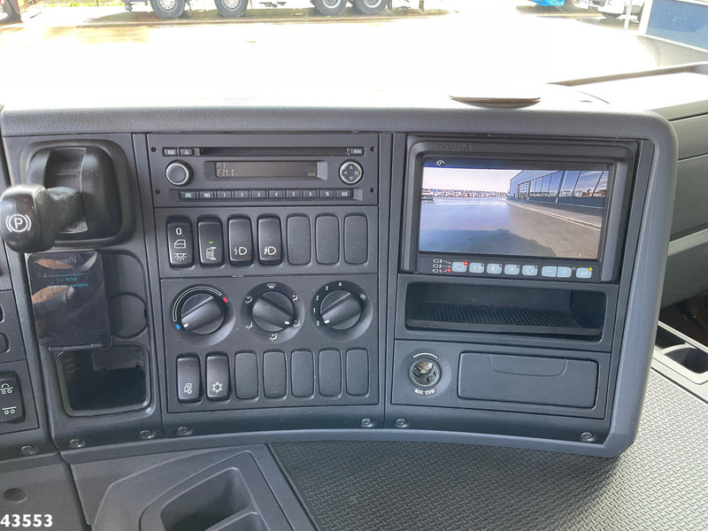 Camión volquete, Camión grúa Scania P 410 8x4 Euro 6 HMF 18 Tonmeter laadkraan: foto 20