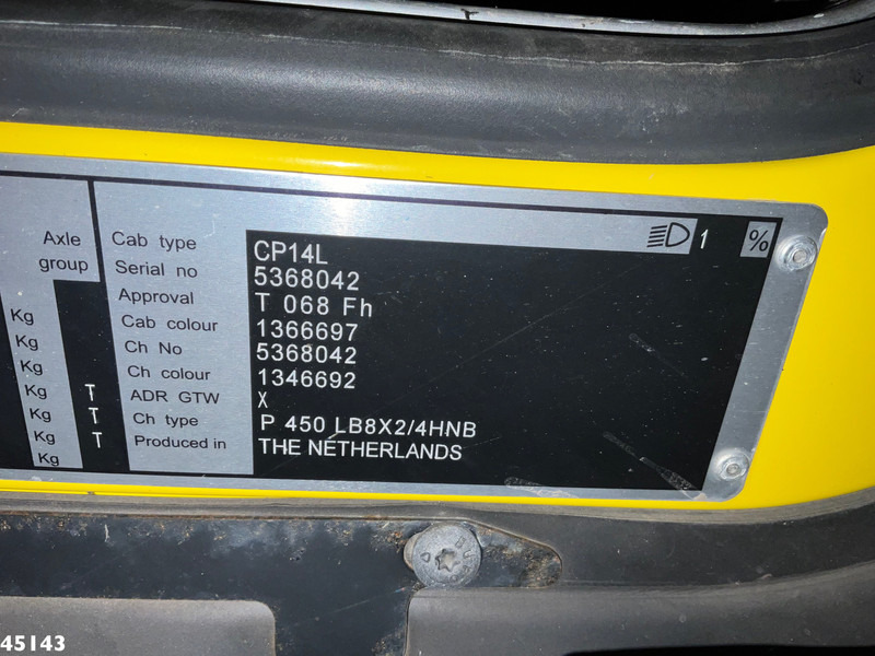 Camión multibasculante Scania P 450 Euro 6 Hyvalift 26 Ton haakarmsysteem: foto 18