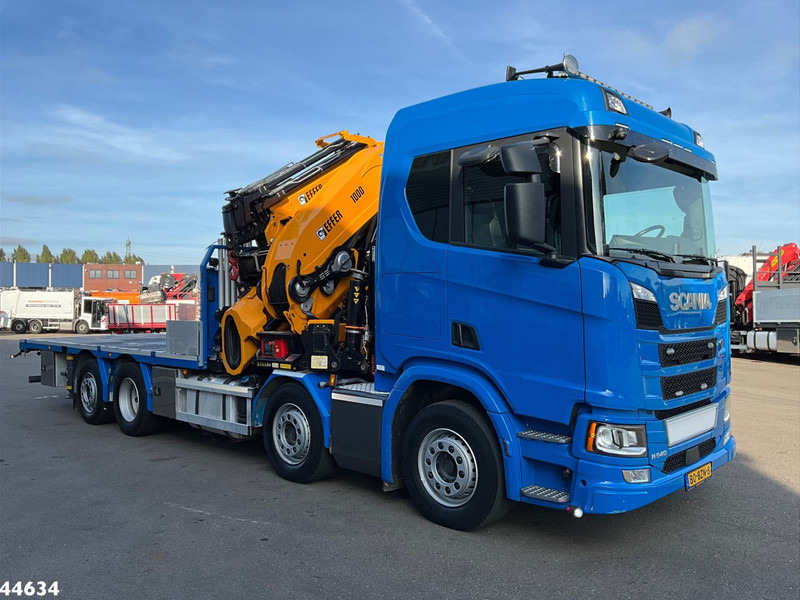 Scania R 540 Euro 6 Effer 100 Tonmeter laadkraan + Fly-Jib Just 39.720 km! - Camión grúa: foto 3 Scania R 540 Euro 6 Effer 100 Tonmeter laadkraan + Fly-Jib Just 39.720 km! - Camión grúa: foto 3