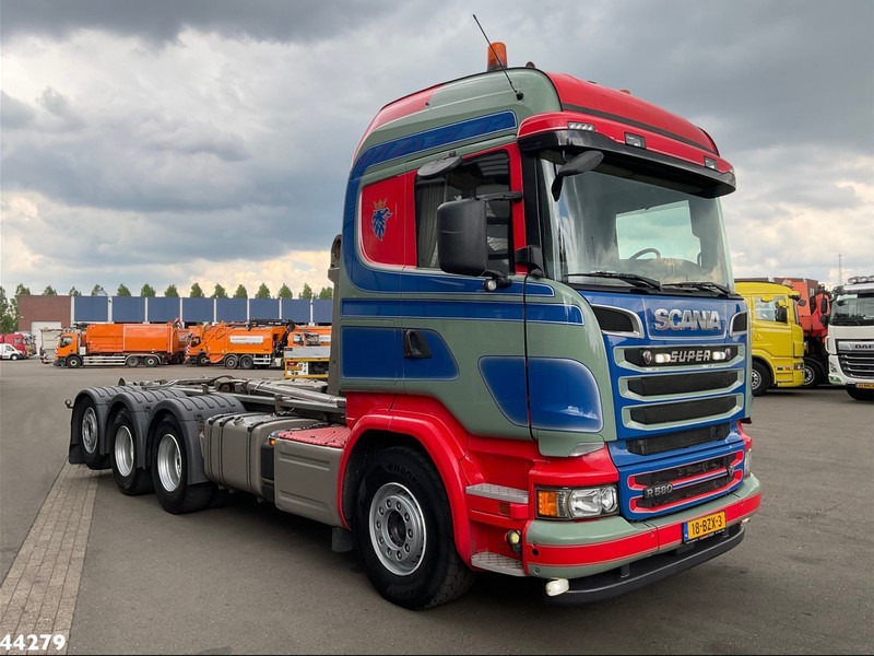 Scania R 580 Super 8x4 Euro 6 Palfinger 20 Ton haakarmsysteem - Camión multibasculante: foto 3 Scania R 580 Super 8x4 Euro 6 Palfinger 20 Ton haakarmsysteem - Camión multibasculante: foto 3