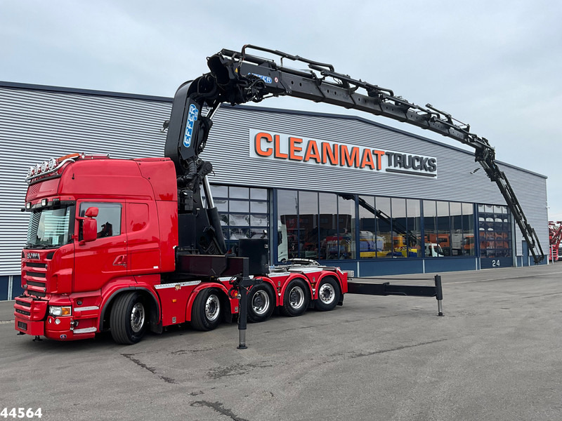 Scania R 620 10x4 V8 Retarder Effer 175 Tonmeter laadkraan + Fly-Jib Just 170.527 km! - Camión grúa: foto 5 Scania R 620 10x4 V8 Retarder Effer 175 Tonmeter laadkraan + Fly-Jib Just 170.527 km! - Camión grúa: foto 5