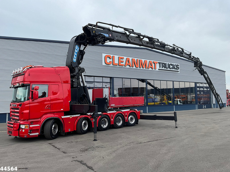 Scania R 620 10x4 V8 Retarder Effer 175 Tonmeter laadkraan + Fly-Jib Just 170.527 km! - Camión grúa: foto 1 Scania R 620 10x4 V8 Retarder Effer 175 Tonmeter laadkraan + Fly-Jib Just 170.527 km! - Camión grúa: foto 1