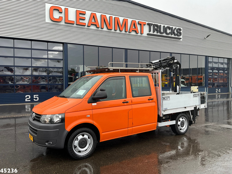 Volkswagen Transporter 2.0 TDI DC Hiab 2,2 Tonmeter laadkraan + Lier Just 147.563 km! - Camión grúa: foto 4 Volkswagen Transporter 2.0 TDI DC Hiab 2,2 Tonmeter laadkraan + Lier Just 147.563 km! - Camión grúa: foto 4