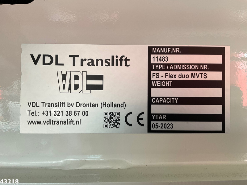 Camión de basura Volvo FE 350 VDL Translift zijlader: foto 19