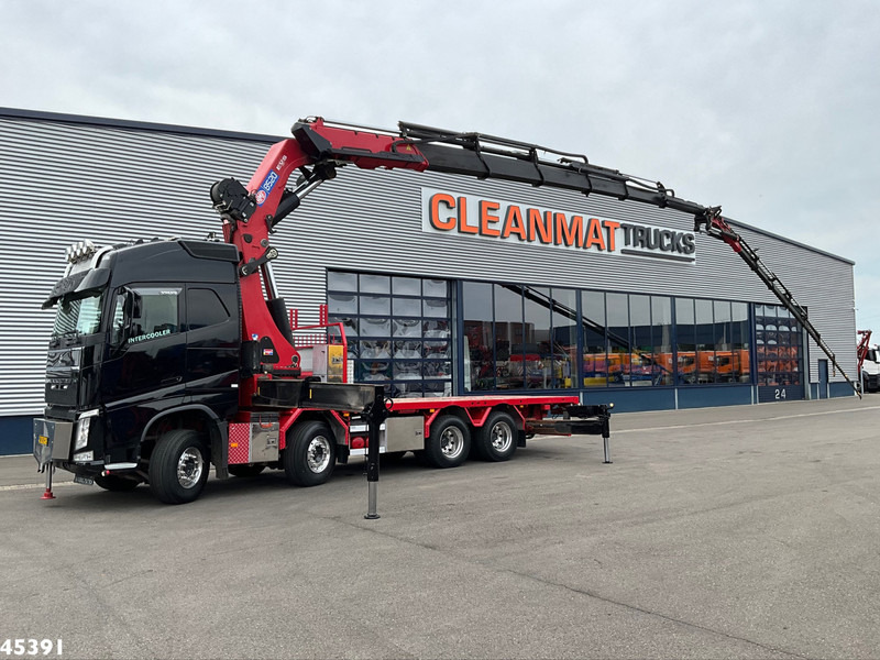 Volvo FH 540 8x4 HMF 85 Tonmeter laadkraan + Fly-Jib Just 222.786 km! - Camión grúa: foto 1 Volvo FH 540 8x4 HMF 85 Tonmeter laadkraan + Fly-Jib Just 222.786 km! - Camión grúa: foto 1