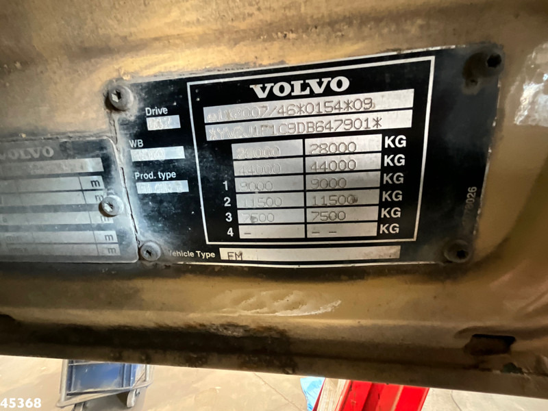 Camión multibasculante Volvo FM 410 AJK 20 Ton haakarmsysteem: foto 17