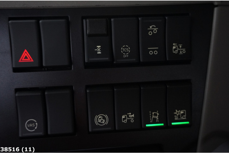 Camión multibasculante, Camión grúa Volvo FM 410 HMF 21 Tonmeter laadkraan: foto 12