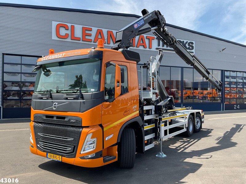 Volvo FM 430 HMF 23 Tonmeter laadkraan Welvaarts laadkraan weegsysteem - Camión multibasculante, Camión grúa: foto 1 Volvo FM 430 HMF 23 Tonmeter laadkraan Welvaarts laadkraan weegsysteem - Camión multibasculante, Camión grúa: foto 1