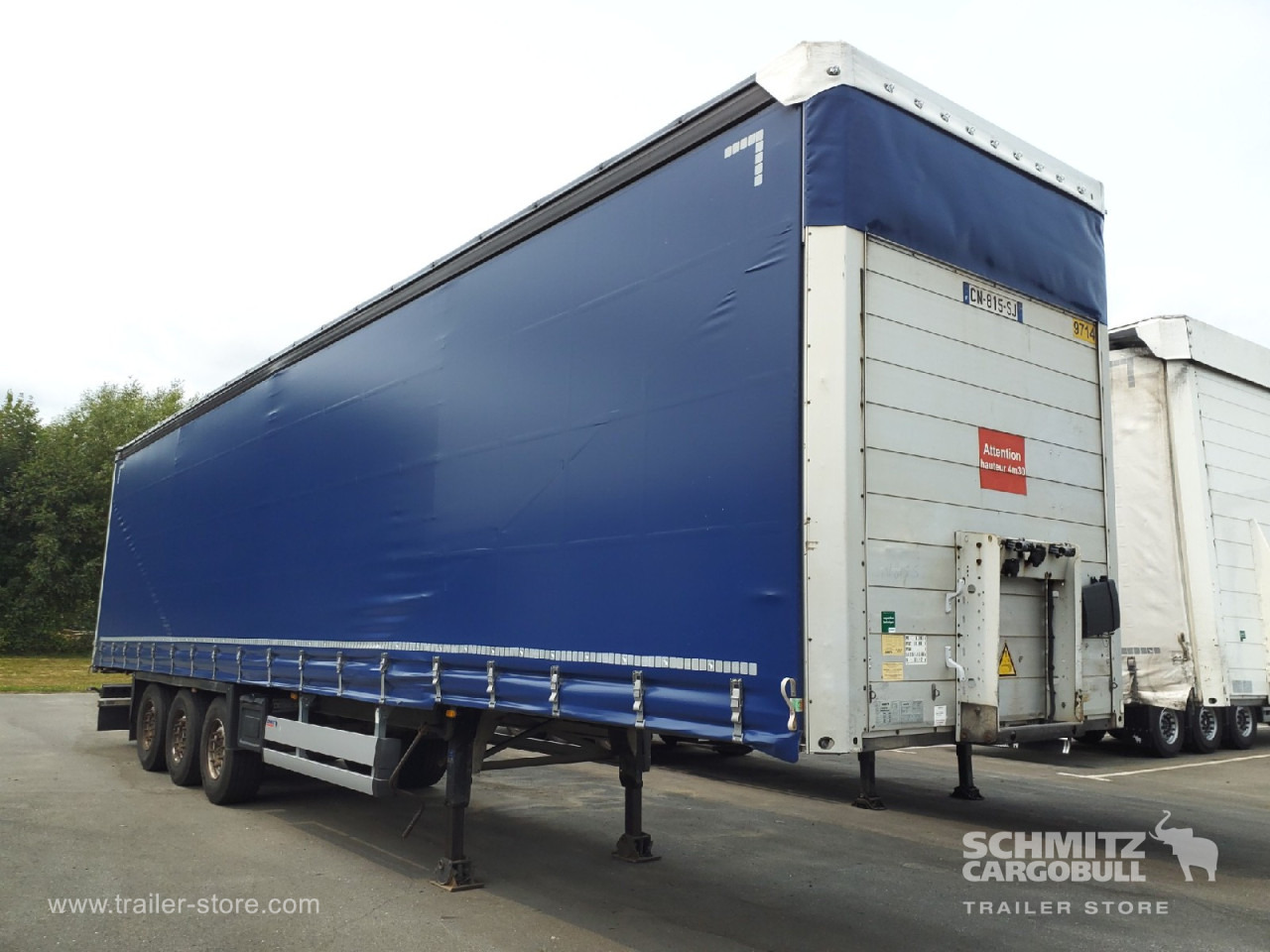 SCHMITZ Curtainsider Mega - Semirremolque lona: foto 1 SCHMITZ Curtainsider Mega - Semirremolque lona: foto 1