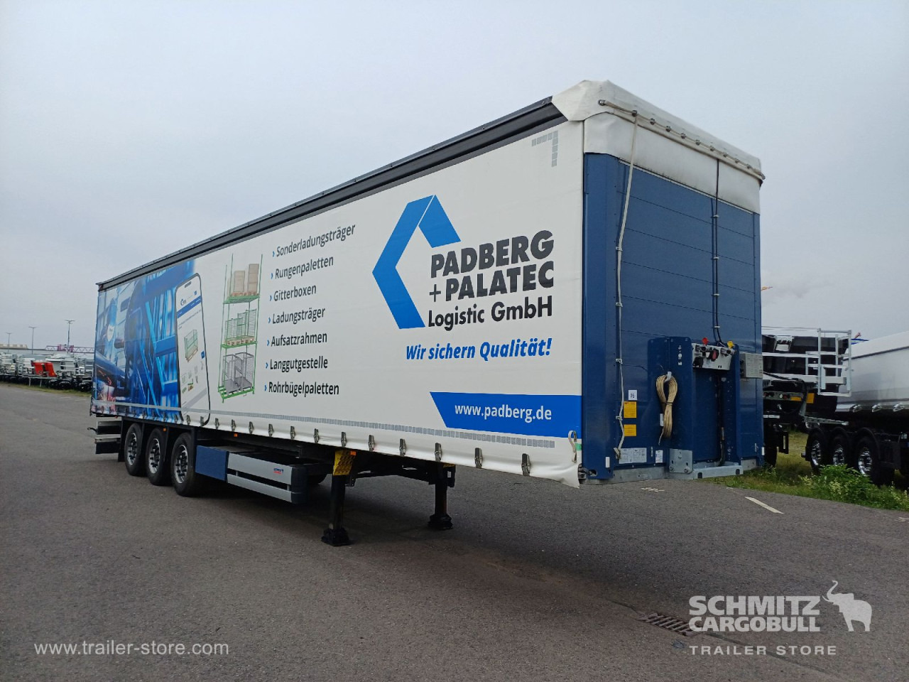 SCHMITZ Auflieger Curtainsider Standard - Semirremolque lona: foto 1 SCHMITZ Auflieger Curtainsider Standard - Semirremolque lona: foto 1