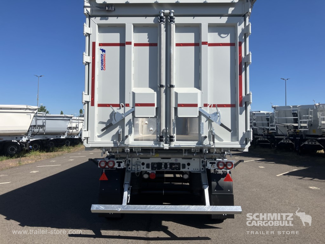 Semirremolque volquete nuevo SCHMITZ Auflieger Kipper Alukastenmulde 52m³: foto 11