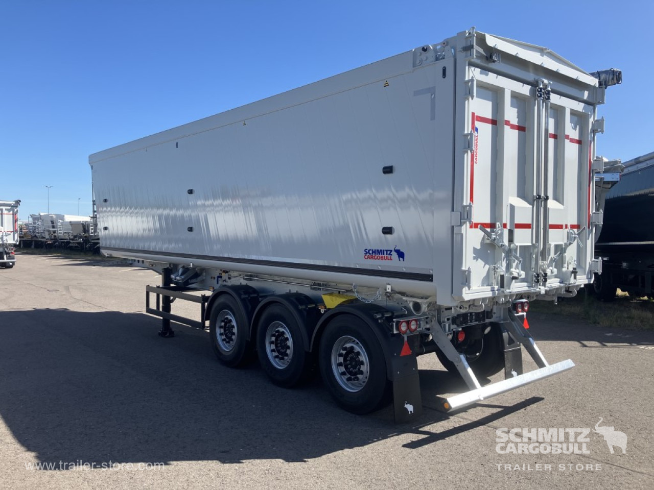 Semirremolque volquete nuevo SCHMITZ Auflieger Kipper Alukastenmulde 52m³: foto 8