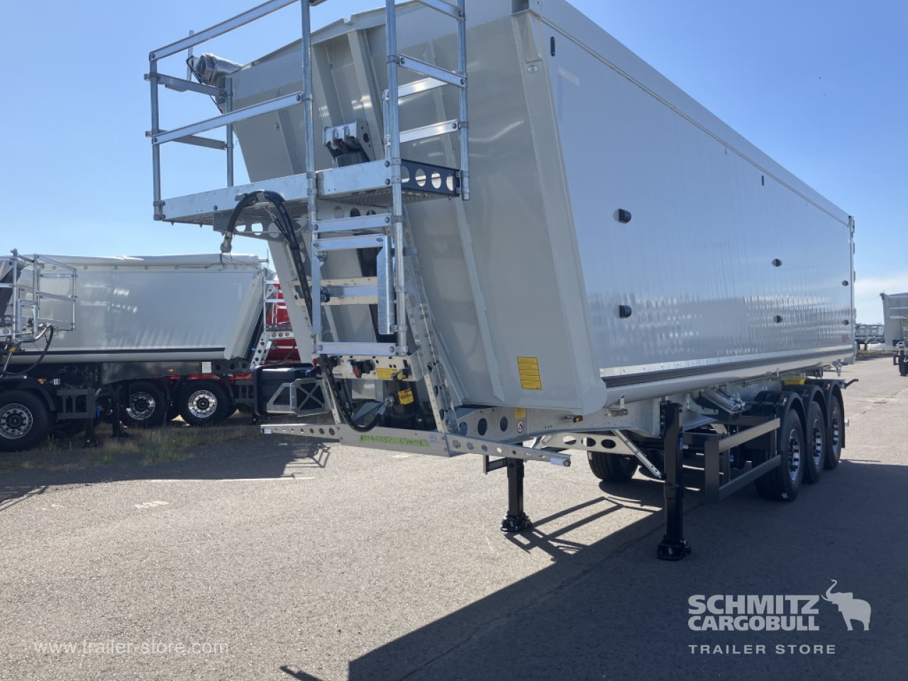 Semirremolque volquete nuevo SCHMITZ Auflieger Kipper Alukastenmulde 52m³: foto 10
