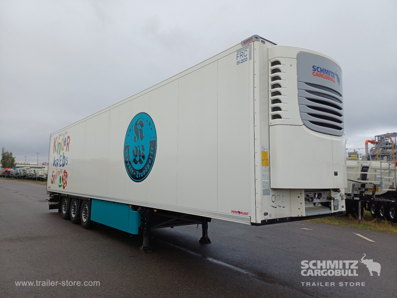 SCHMITZ Auflieger Tiefkühler Fleischhang - Semirremolque isotérmico: foto 1 SCHMITZ Auflieger Tiefkühler Fleischhang - Semirremolque isotérmico: foto 1