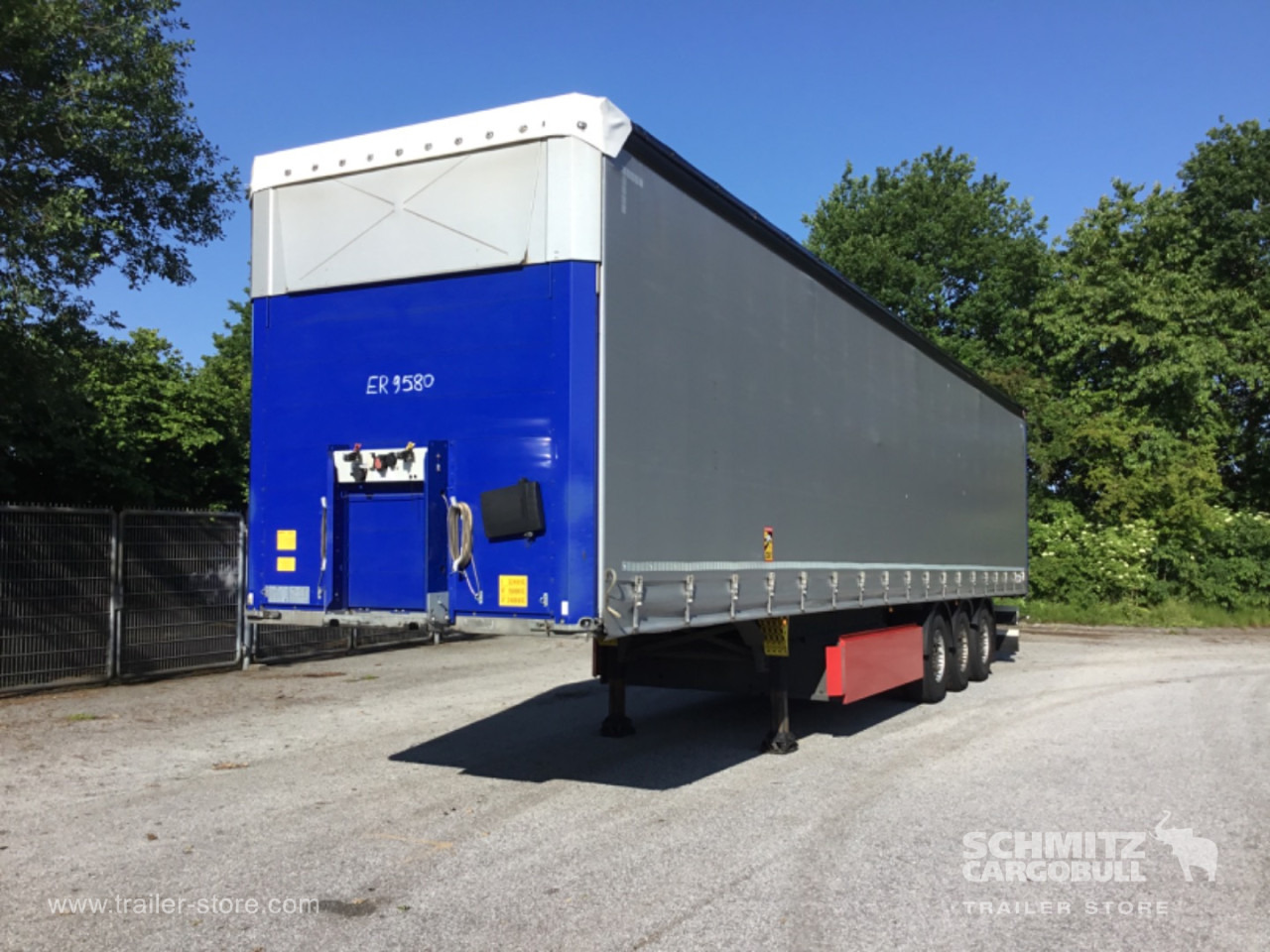 Semirremolque lona SCHMITZ Curtainsider Standard , Folding wall right: foto 10