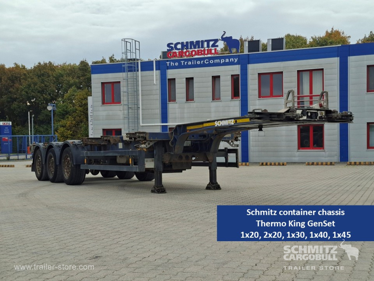 SCHMITZ Containerchassis Standard - Semirremolque portacontenedore/ Intercambiable: foto 1 SCHMITZ Containerchassis Standard - Semirremolque portacontenedore/ Intercambiable: foto 1