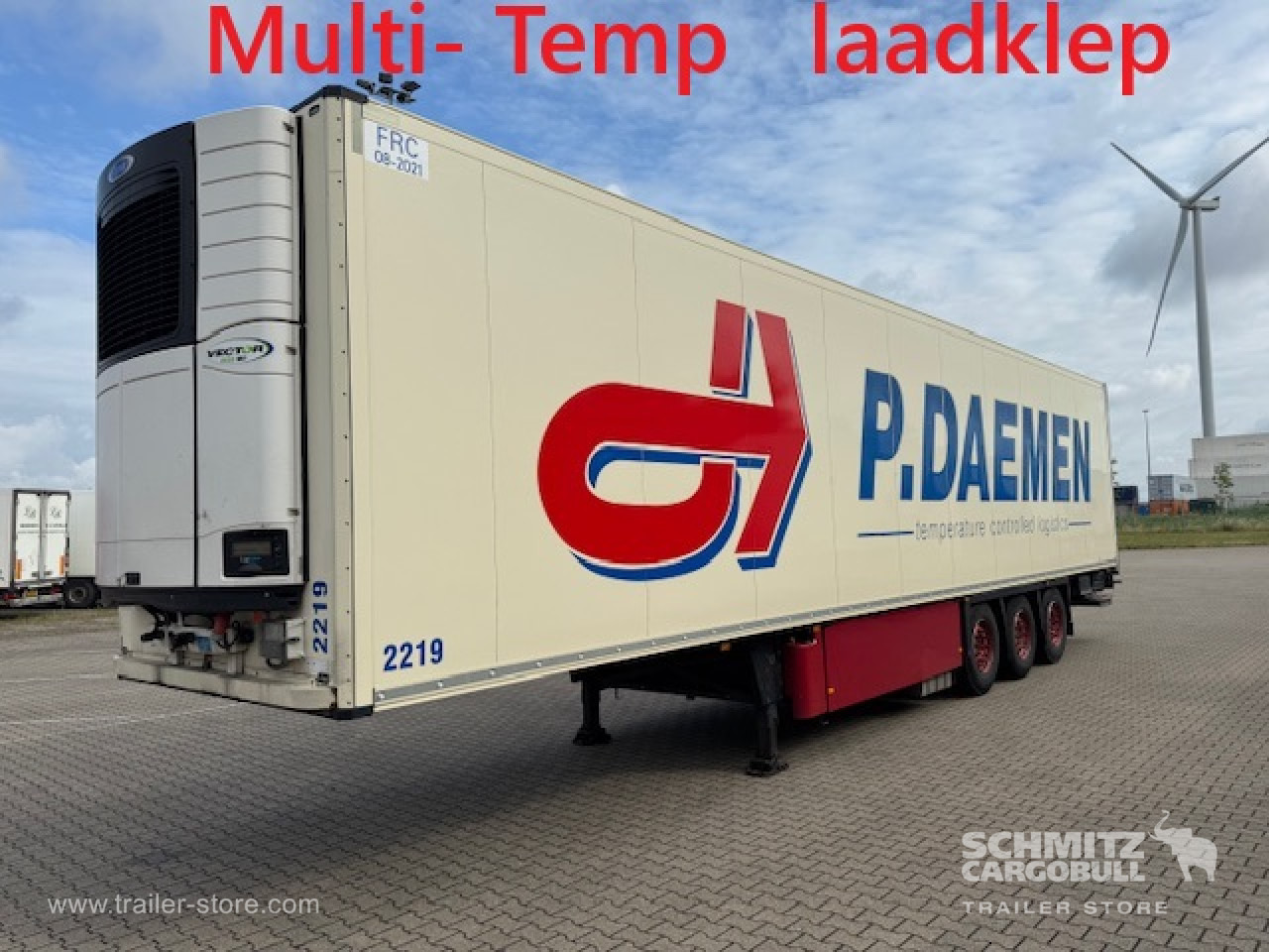 SCHMITZ Oplegger Vries Standard Taillift - Semirremolque isotérmico: foto 1 SCHMITZ Oplegger Vries Standard Taillift - Semirremolque isotérmico: foto 1