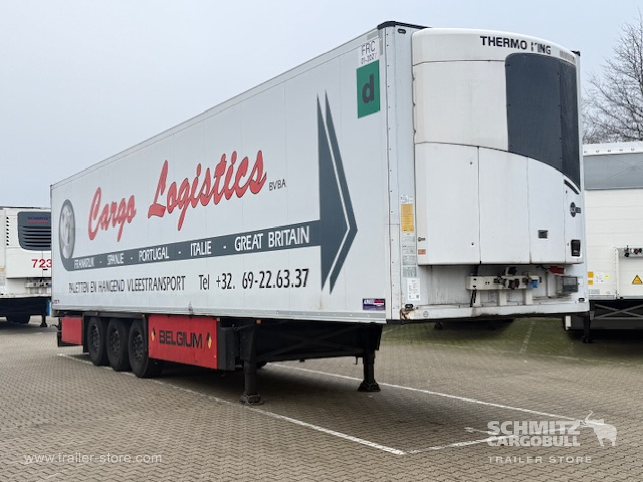 Semirremolque isotérmico SCHMITZ Oplegger Vries Vleeshangwerk: foto 10 Semirremolque isotérmico SCHMITZ Oplegger Vries Vleeshangwerk: foto 10