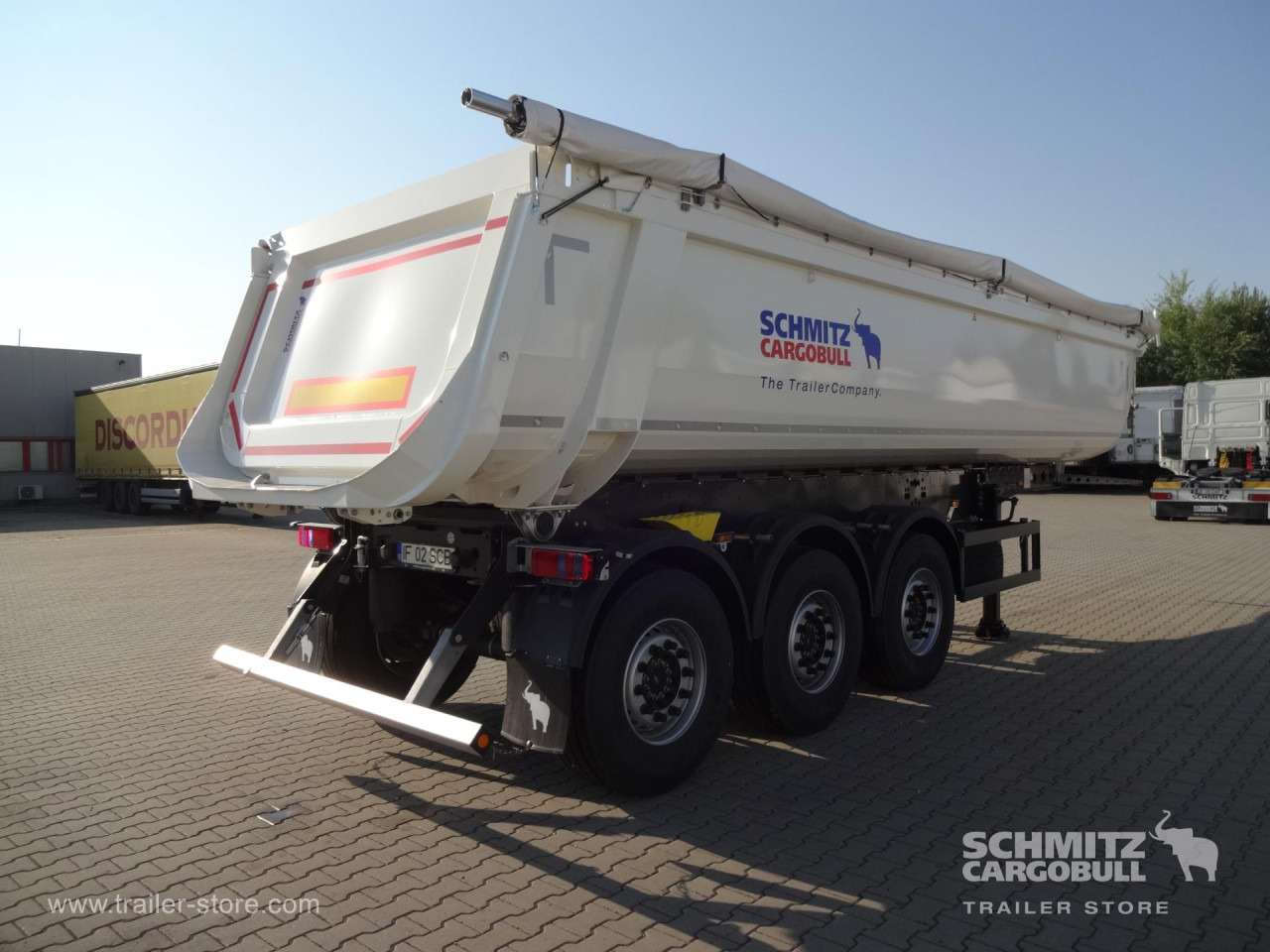 SCHMITZ Tipper Steel half pipe body 27m³ - Semirremolque volquete: foto 3 SCHMITZ Tipper Steel half pipe body 27m³ - Semirremolque volquete: foto 3