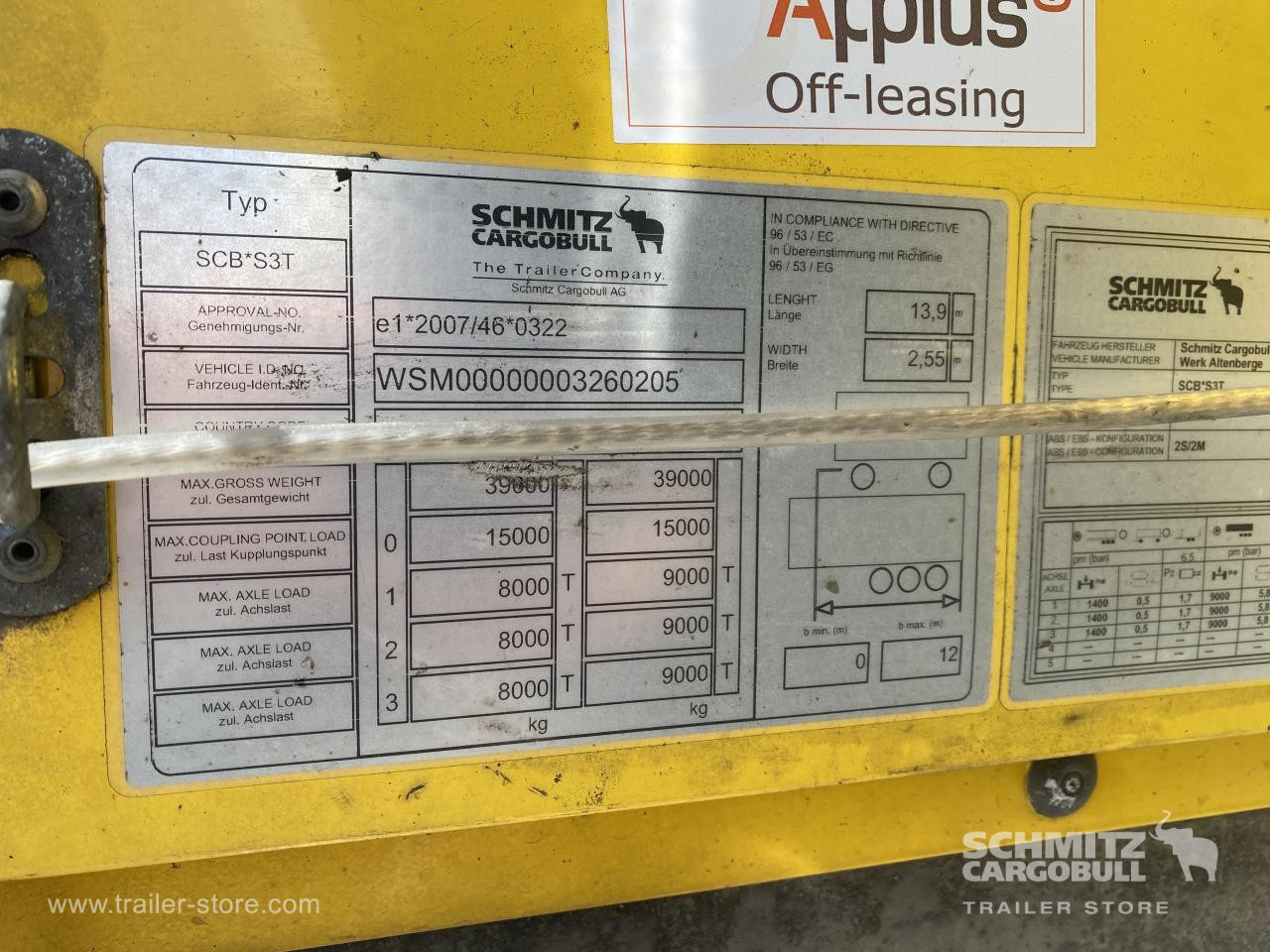 SCHMITZ Напівпричіп Стандартний - Semirremolque lona: foto 3 SCHMITZ Напівпричіп Стандартний - Semirremolque lona: foto 3