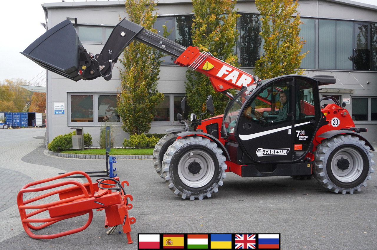 FARESIN 730C Classic 55 / 550 MTH !!! / 7 m reach / joystick - Manipulador telescópico: foto 1 FARESIN 730C Classic 55 / 550 MTH !!! / 7 m reach / joystick - Manipulador telescópico: foto 1
