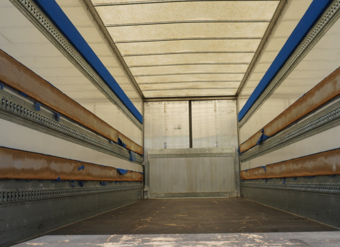 Remolque caja cerrada Fruehauf passthrough box trailer 18 EPAL / 2021 / SAF axles: foto 7